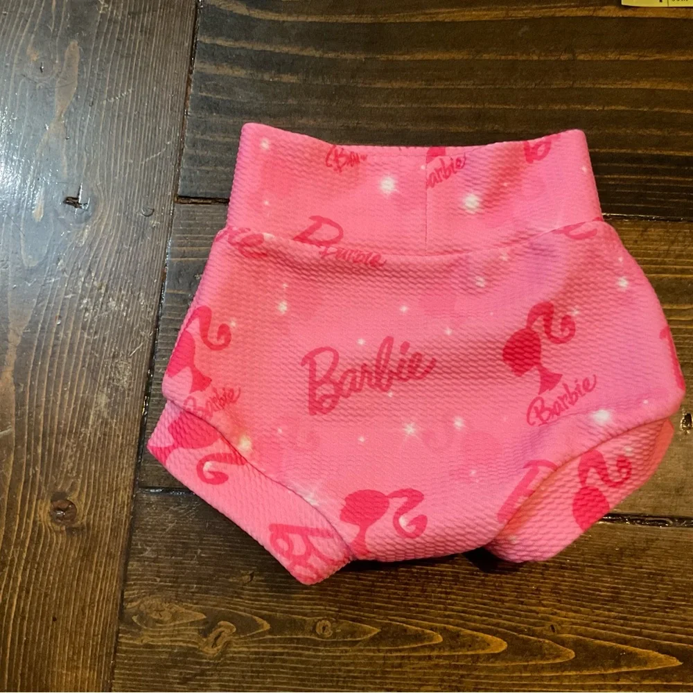 Barbie Pink Kids bummies.